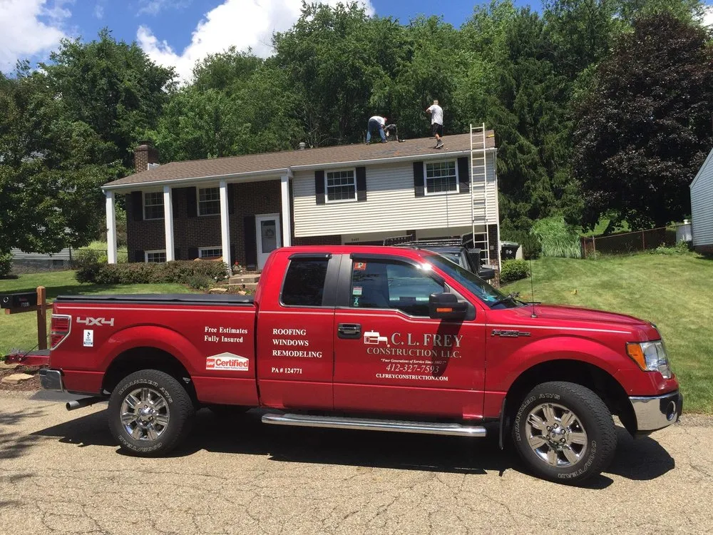 Slide of C L Frey Construction