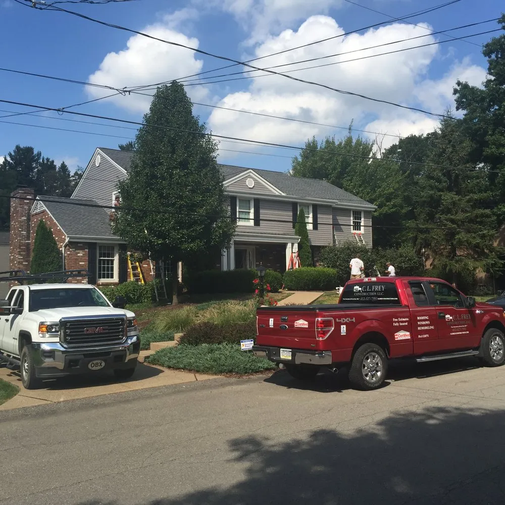 Slide of C L Frey Construction