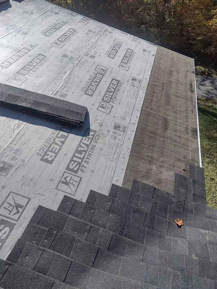 Professional roof leak repair for homes in Tunnelton, WV by C W Construction