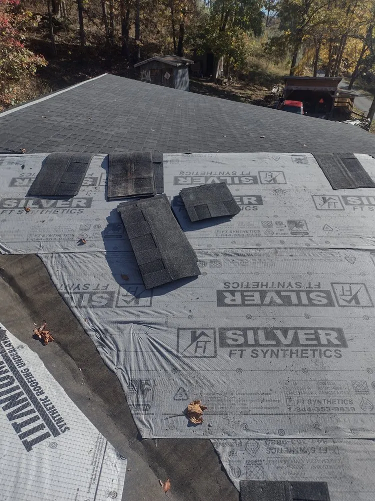 Emergency storm damage roof repair experts serving Tunnelton, WV - C W Construction