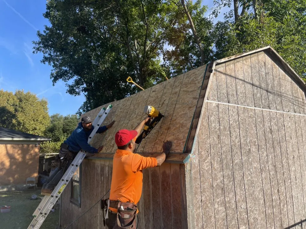 Slide of C&A Brothers Roofing