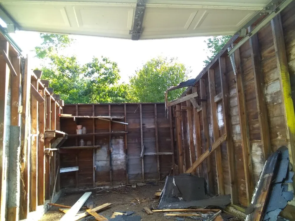 Slide of C&A Demo, Drywall And Paint