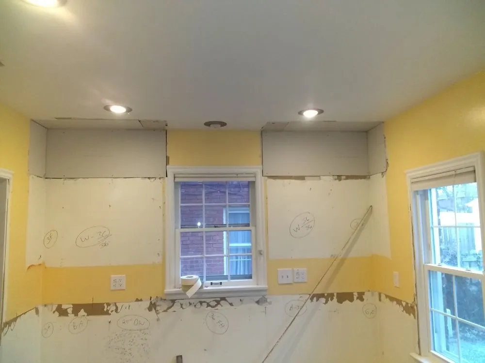 Slide of C&A Demo, Drywall And Paint