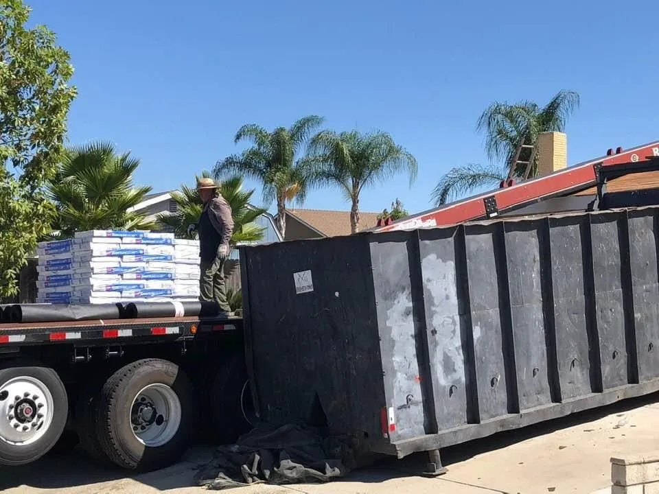 Slide of Caballeros Roofing