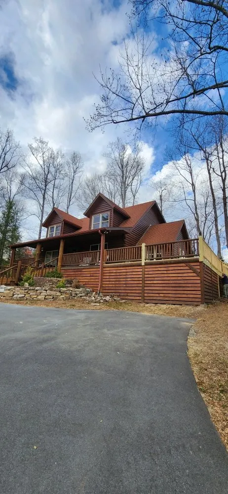 Slide of Cabin and House Repair Frank