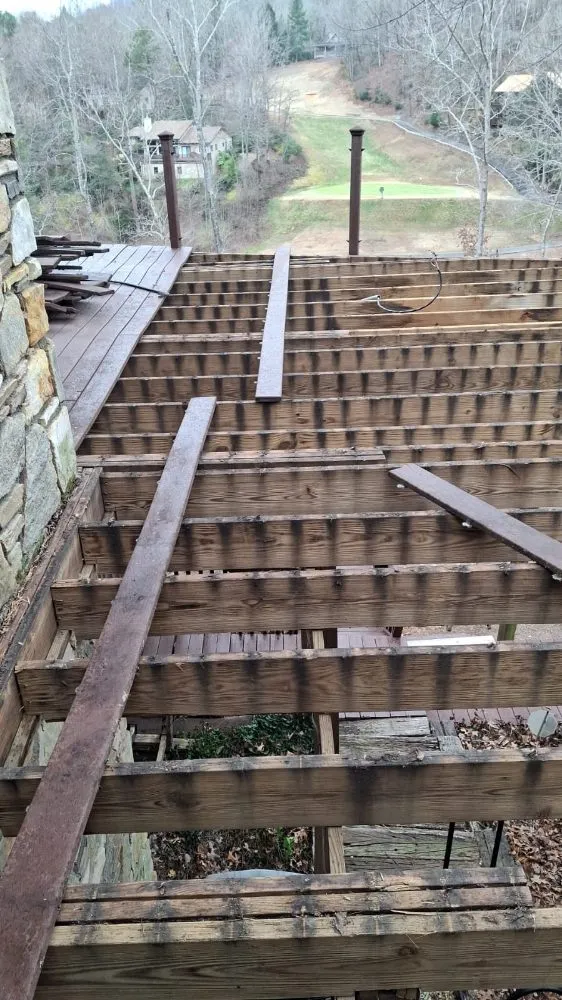 Slide of Cabin and House Repair Frank