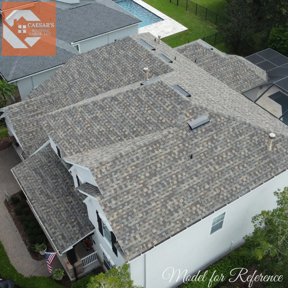 Slide of Caesar's Roofing Labor