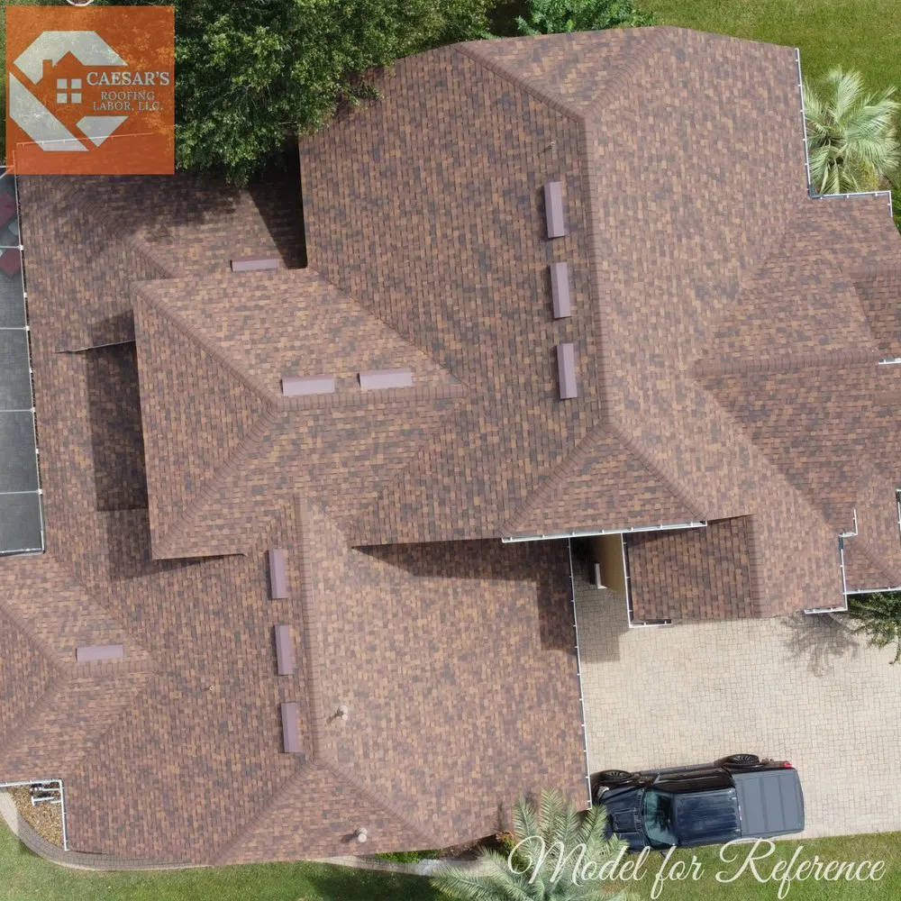 Slide of Caesar's Roofing Labor