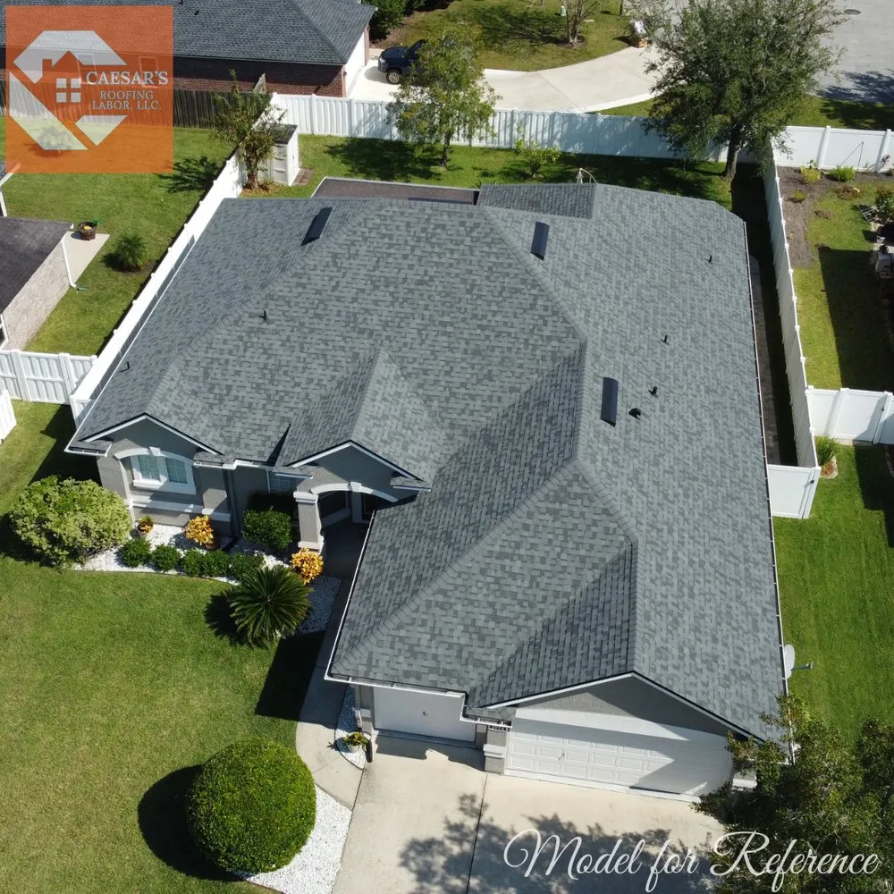 Slide of Caesar's Roofing Labor