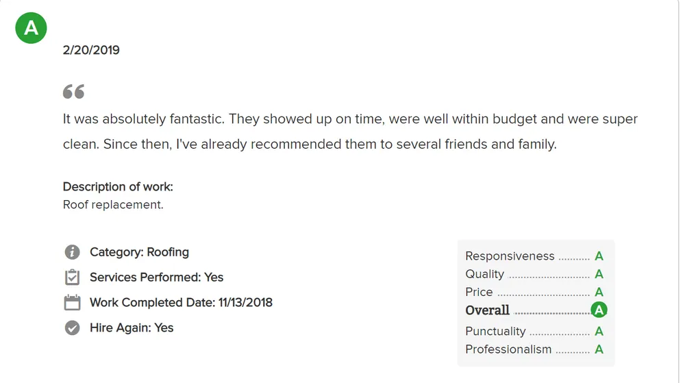 Slide of Caesar's Roofing