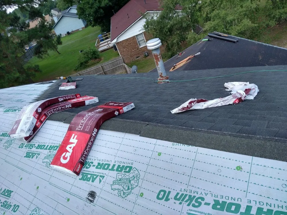 Slide of Caison Roofing