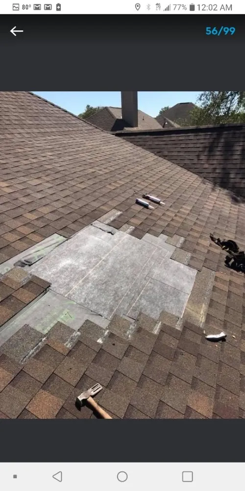 Slide of Cajun Roofing