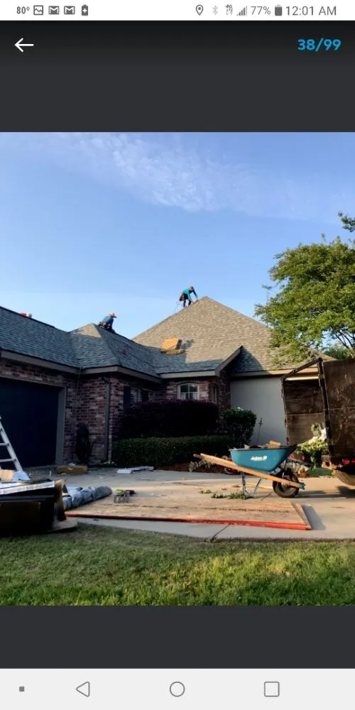 Slide of Cajun Roofing