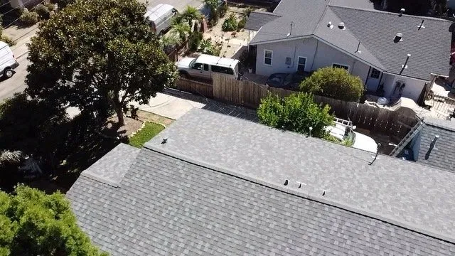Slide of CalBurrey Roofing Construction