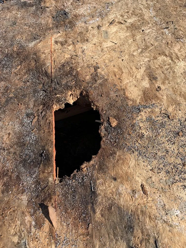 Slide of CalBurrey Roofing Construction