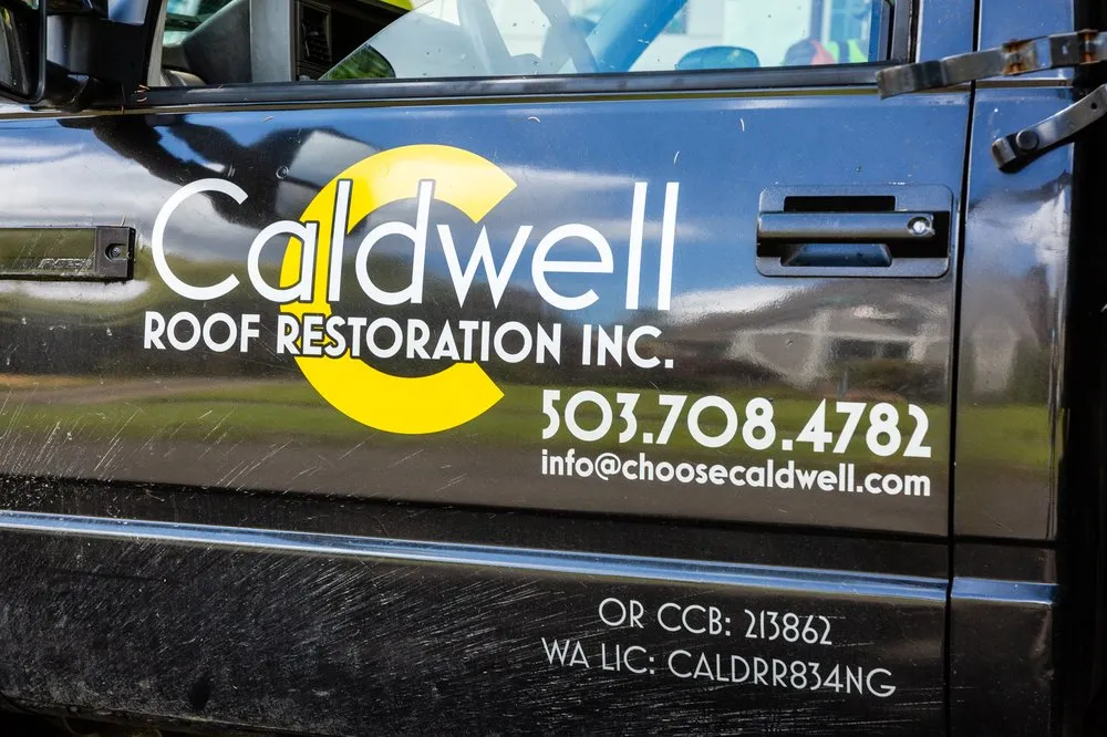 Slide of Caldwell Roof Restoration