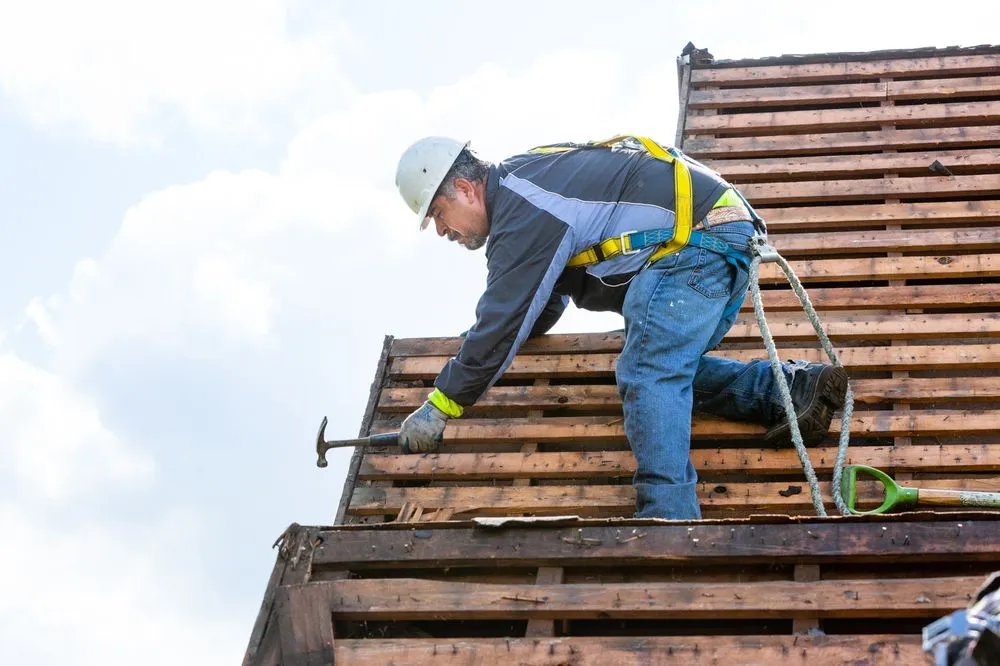 Slide of Caldwell Roof Restoration
