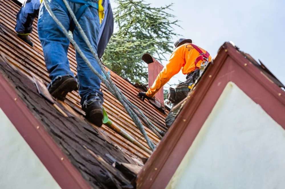 Slide of Caldwell Roof Restoration
