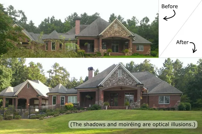 Slide of Caldwell's Roofing