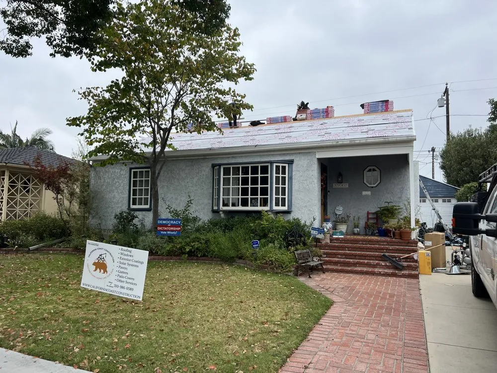 Slide of California Coast Construction