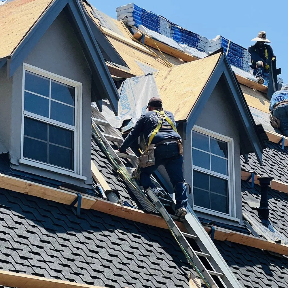Professional flat roof repair for homes in San Fernando Valley, CA by California Efficient Roofing Services