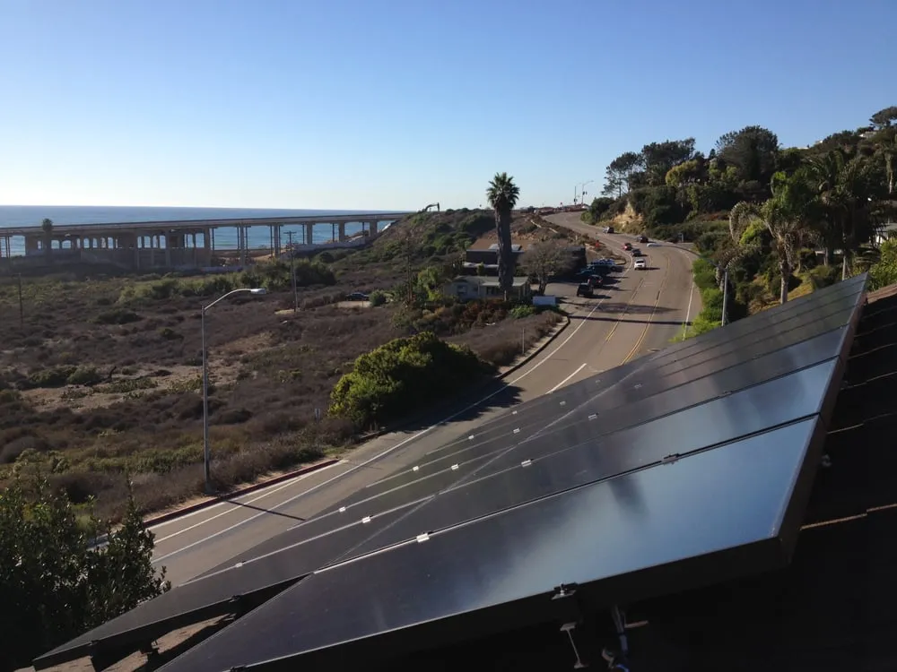 Slide of California Premier Solar Construction