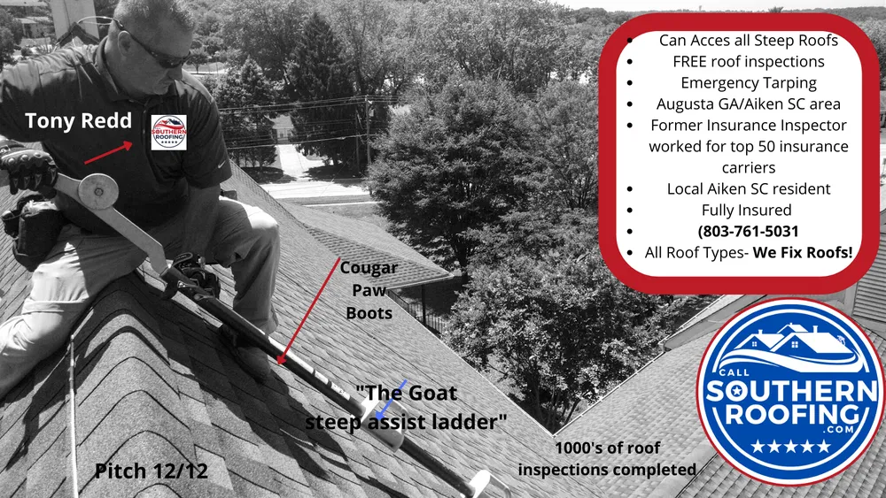 Professional roof inspection in Augusta-Richmond County consolidated government (balance), GA - Call Southern Roofing