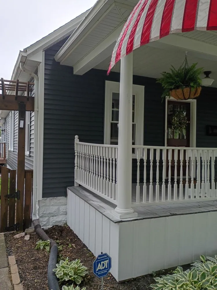 Slide of Calumet River Construction