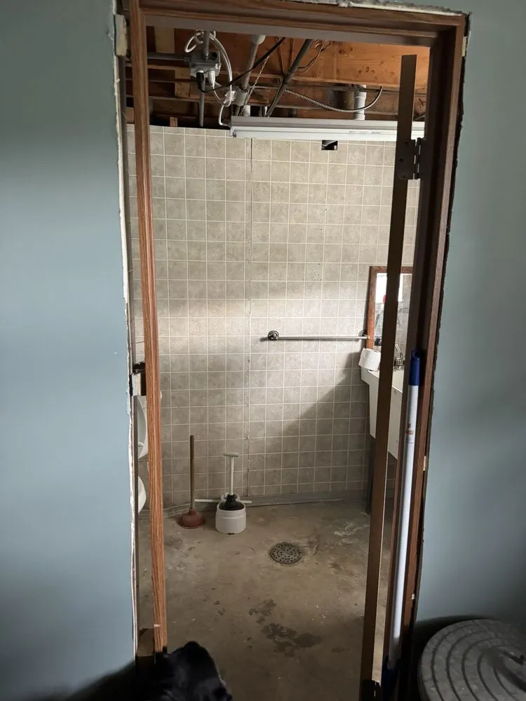 Slide of Calumet River Construction