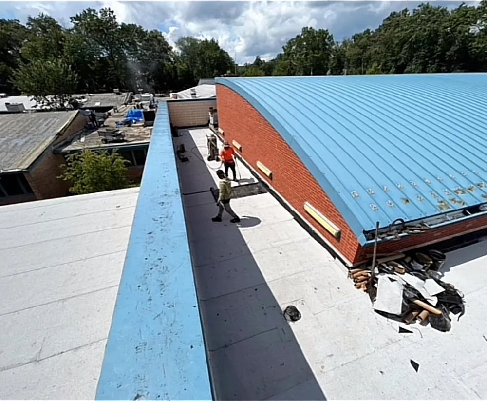 Slide of Calvary Roofing