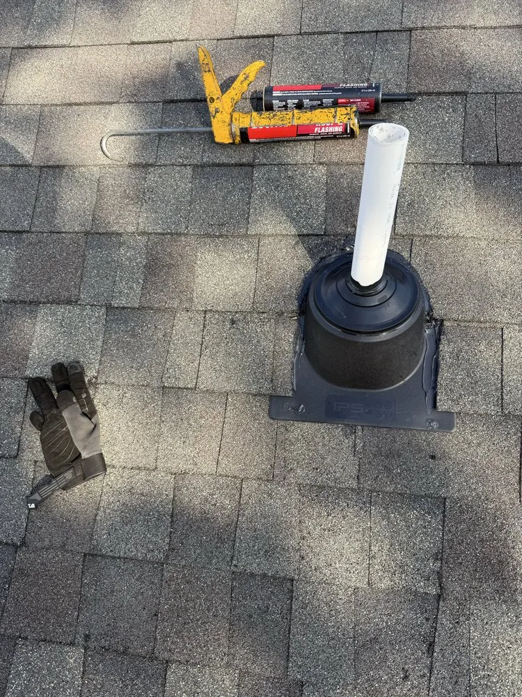 Slide of Calvin's Roofing Repair