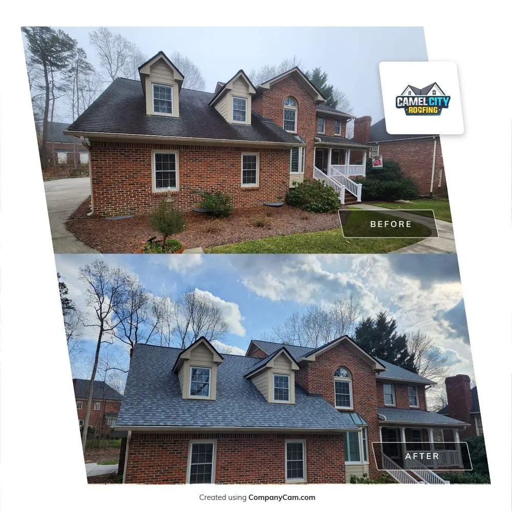 Emergency shingle roofing service experts serving Winston-Salem, NC - Camel City Roofing