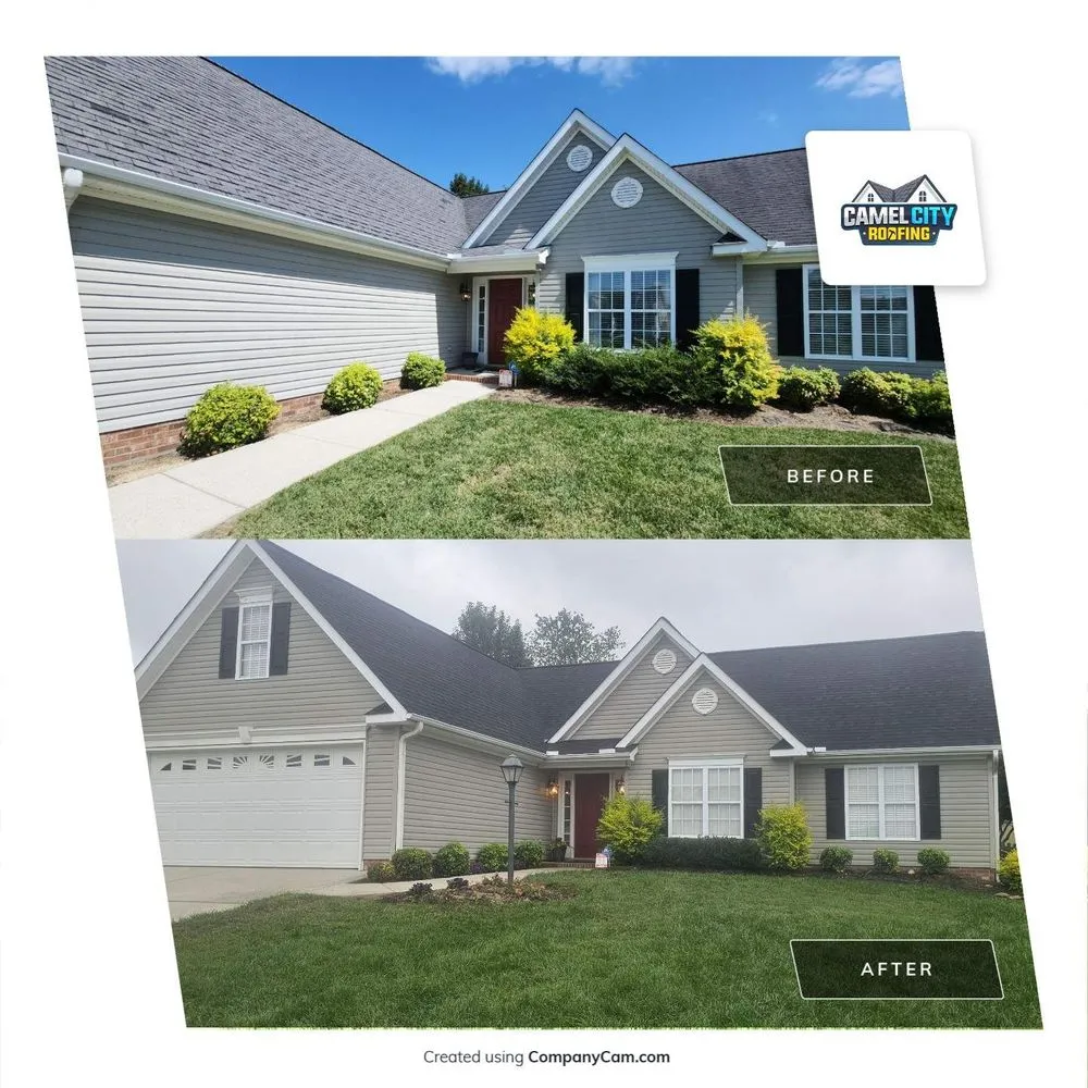 Local roof leak repair in Winston-Salem, NC - Camel City Roofing