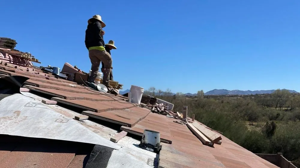 Slide of Camelback Roofing