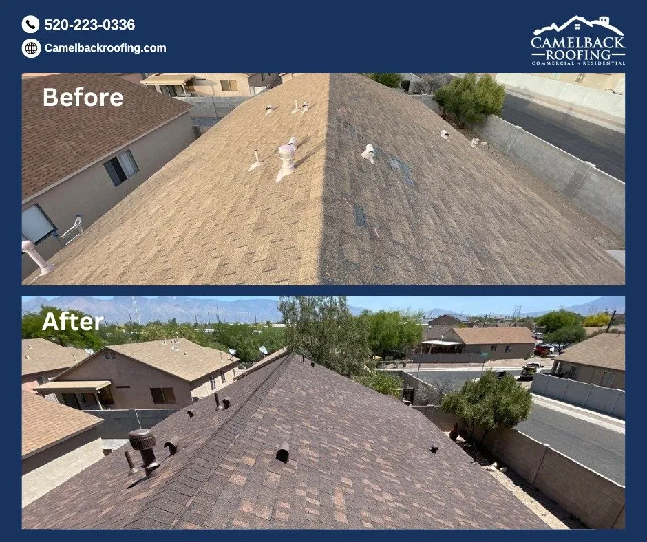 Slide of Camelback Roofing