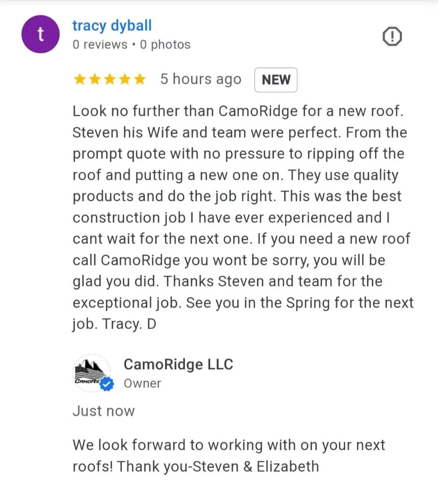 Slide of CamoRidge Home