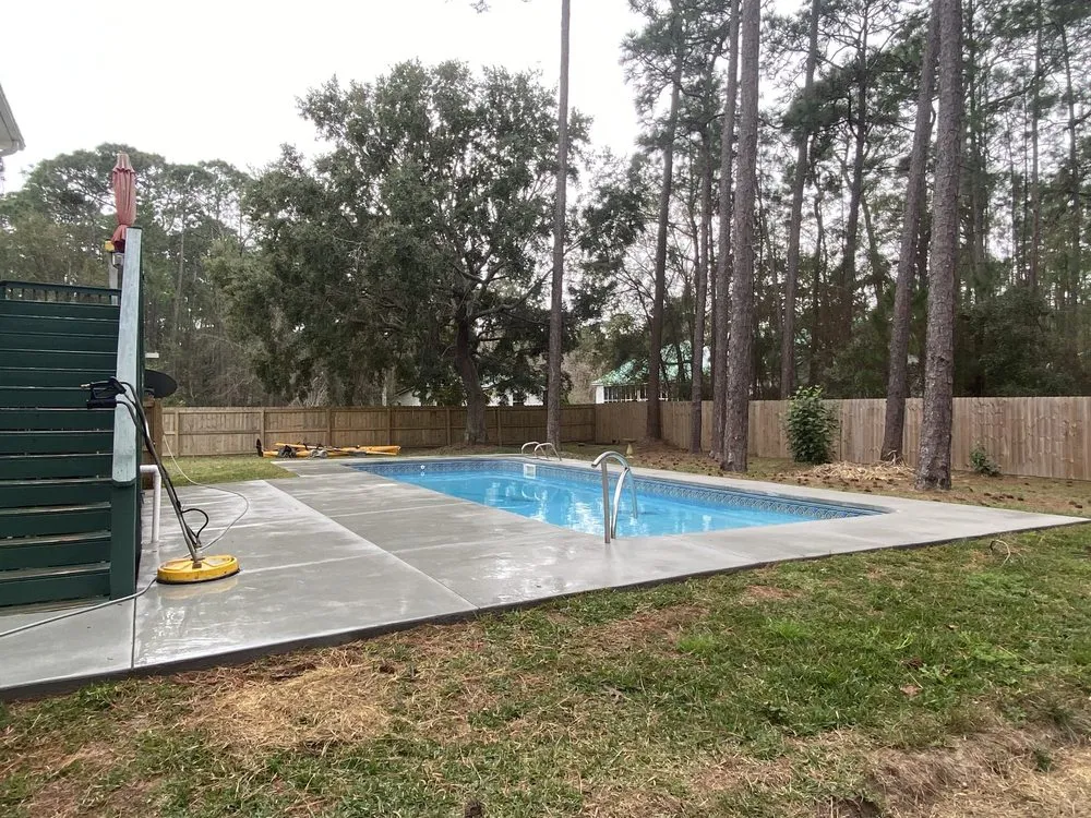 Slide of Camp Campbell Pressure Washing