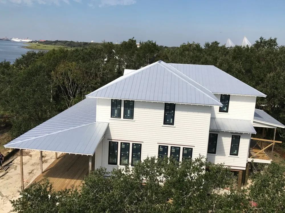 Slide of Canaan roofing and gutters