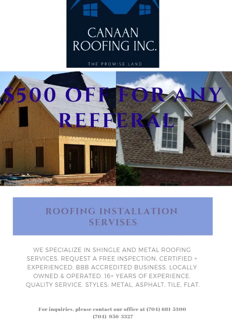 Slide of Canaan Roofing