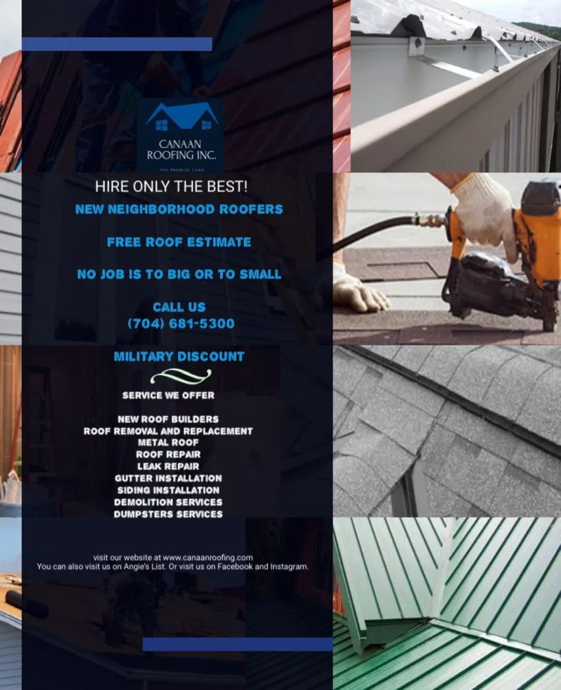 Slide of Canaan Roofing