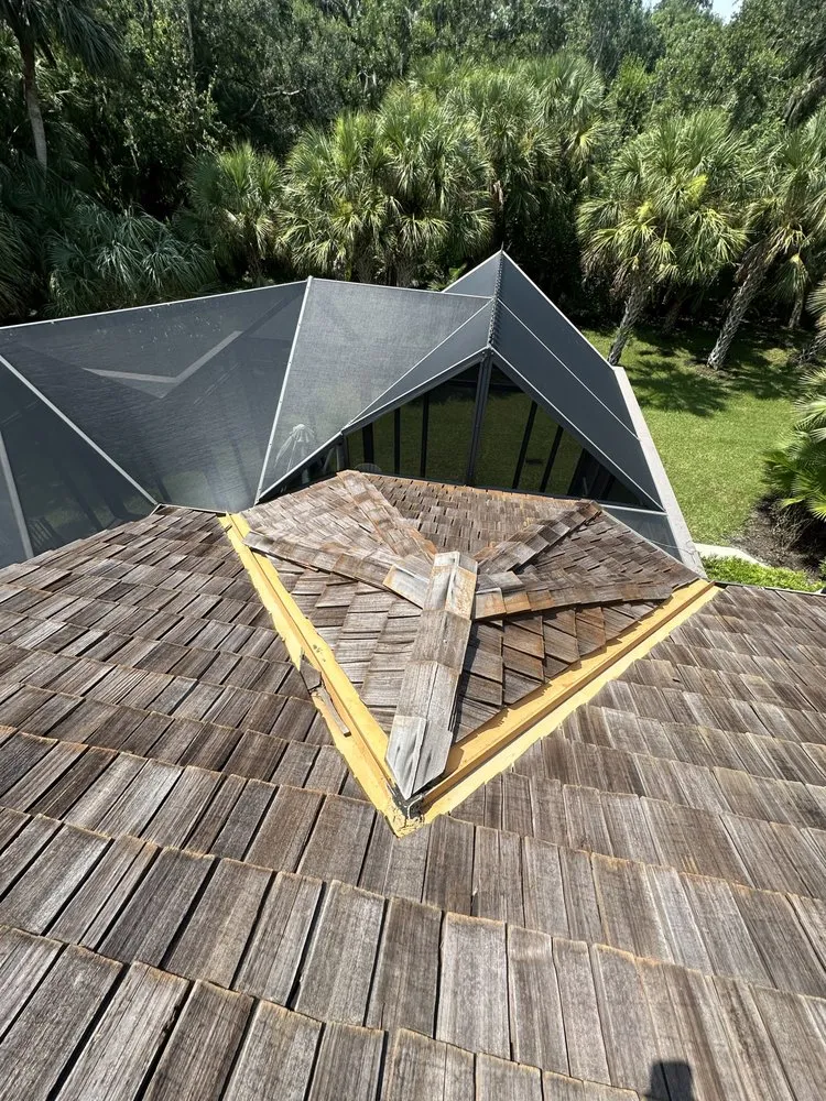 Slide of Cane Roofing