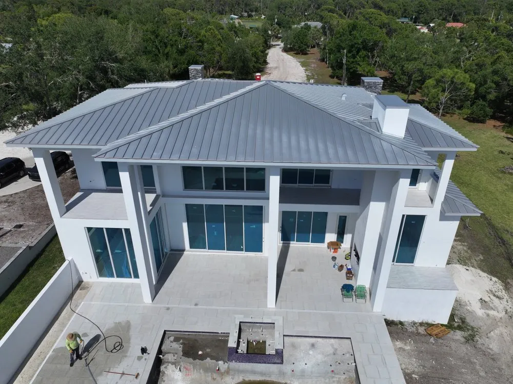 Slide of Cane Roofing