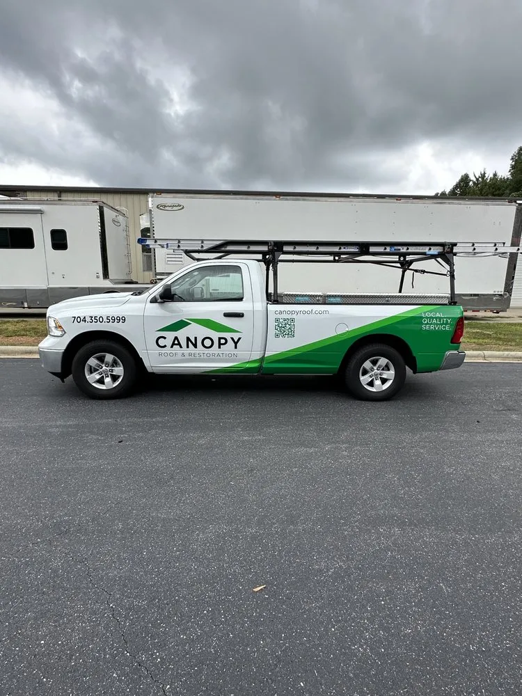 Slide of Canopy Roof & Restoration