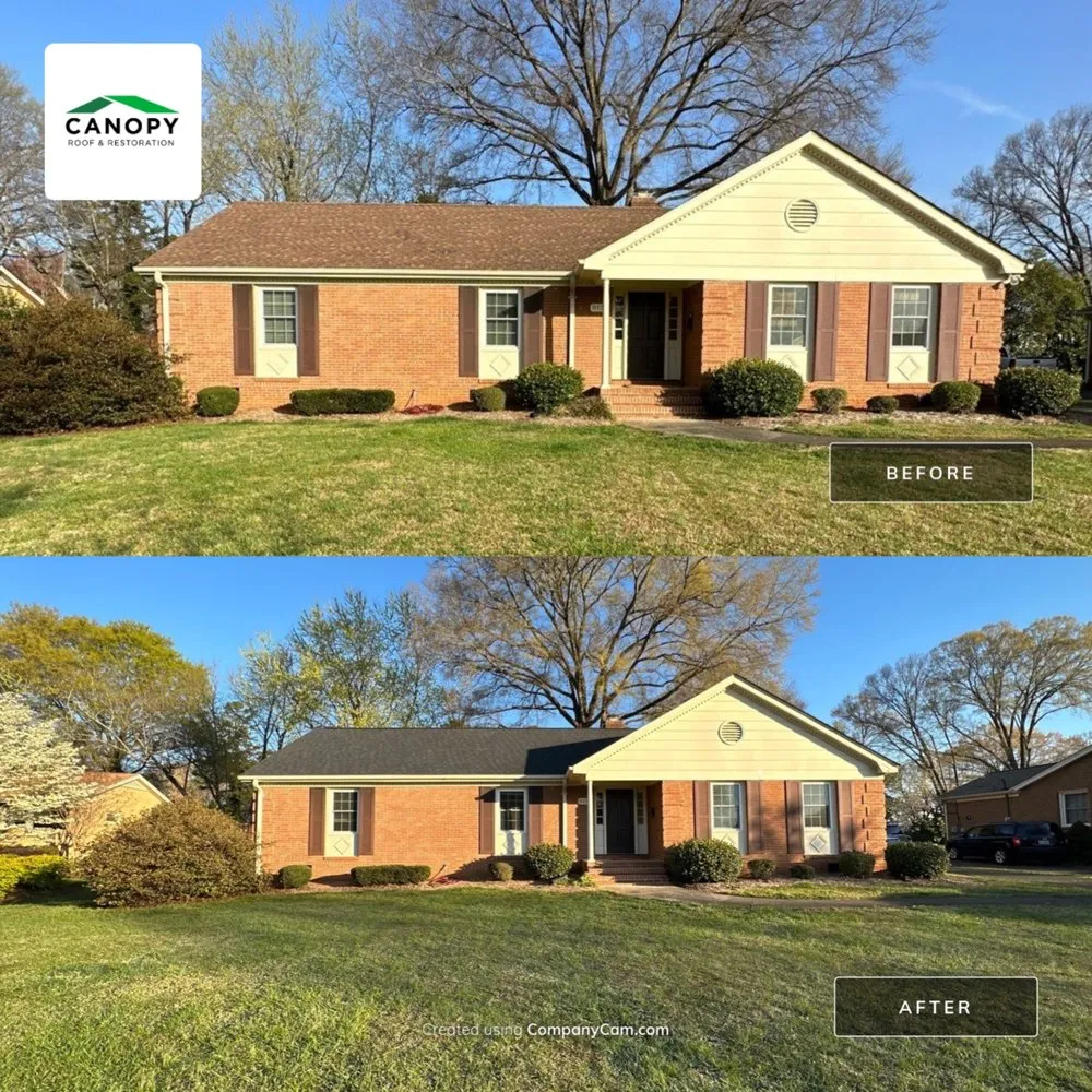 Slide of Canopy Roof & Restoration