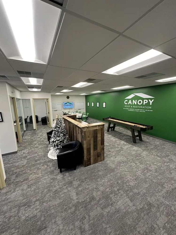 Slide of Canopy Roof & Restoration