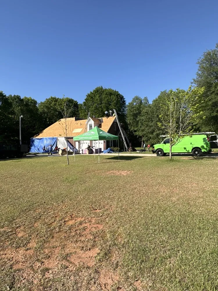 Slide of Canopy Roof & Restoration