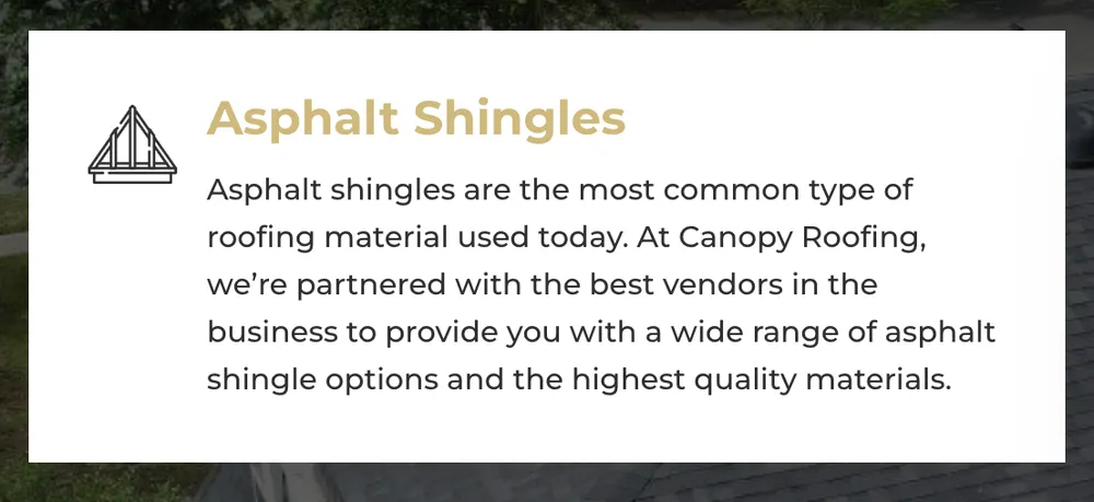 Slide of Canopy Roofing of the Upstate