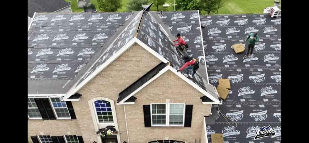 Slide of Canton Roofing