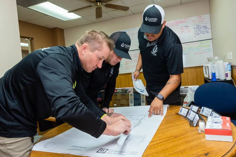 Slide of Capital Construction and Development