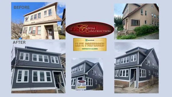 Capital Construction Contracting Logo